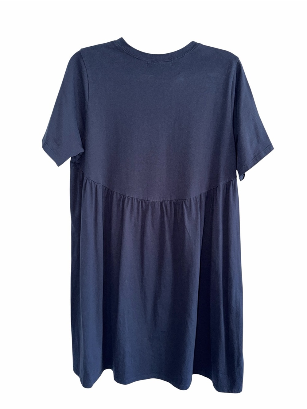 Tuckernuck Pomander Place Navy Short Sleeve T-Shirt Dress Med - Picture 2 of 6